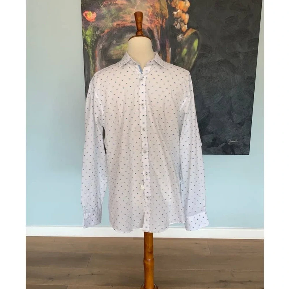 NWT Penguin Skinny Fit button down dress shirt L - Picture 1 of 5